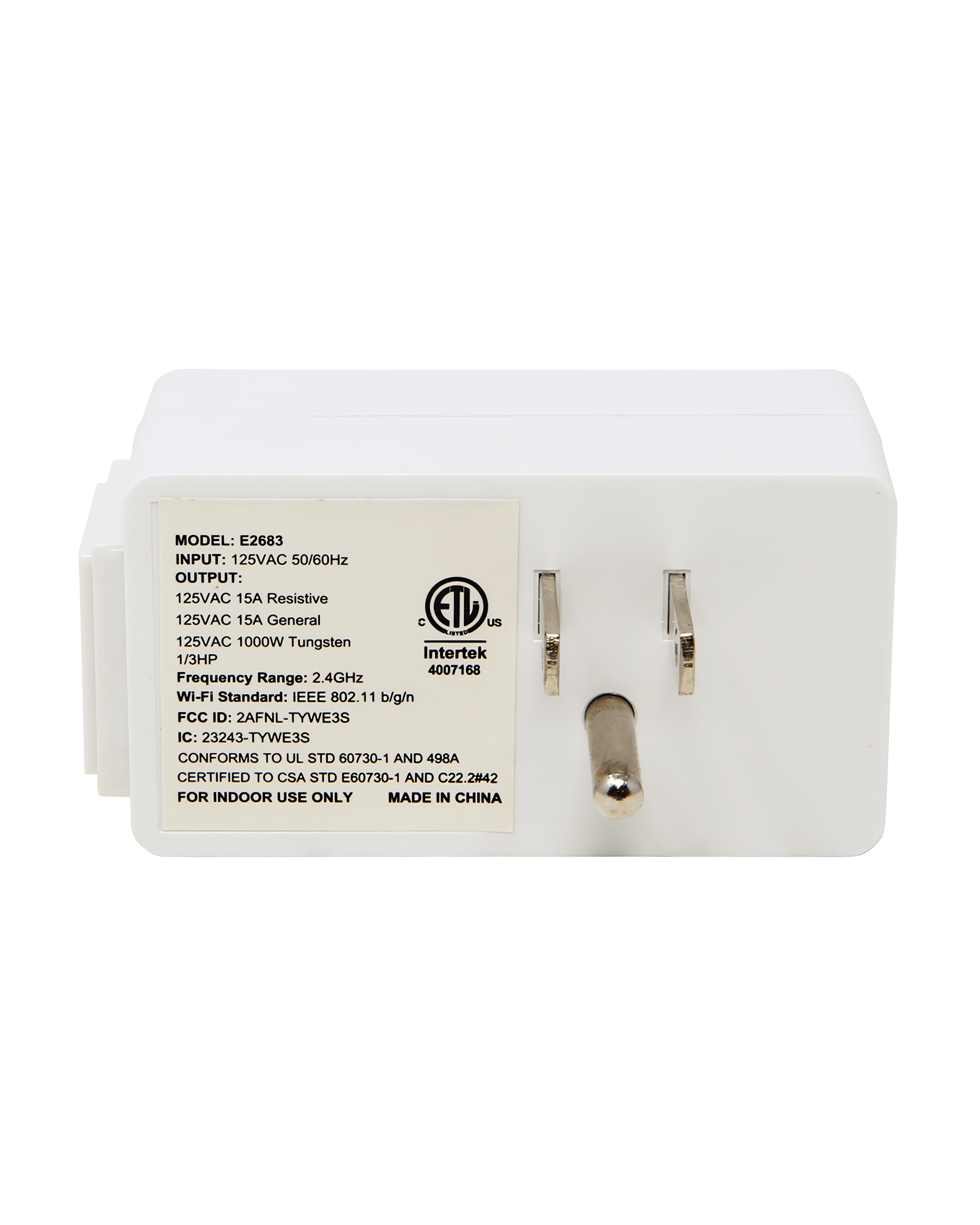 WiFi Smart Plug for Low Voltage Landscape Lighting Transformer