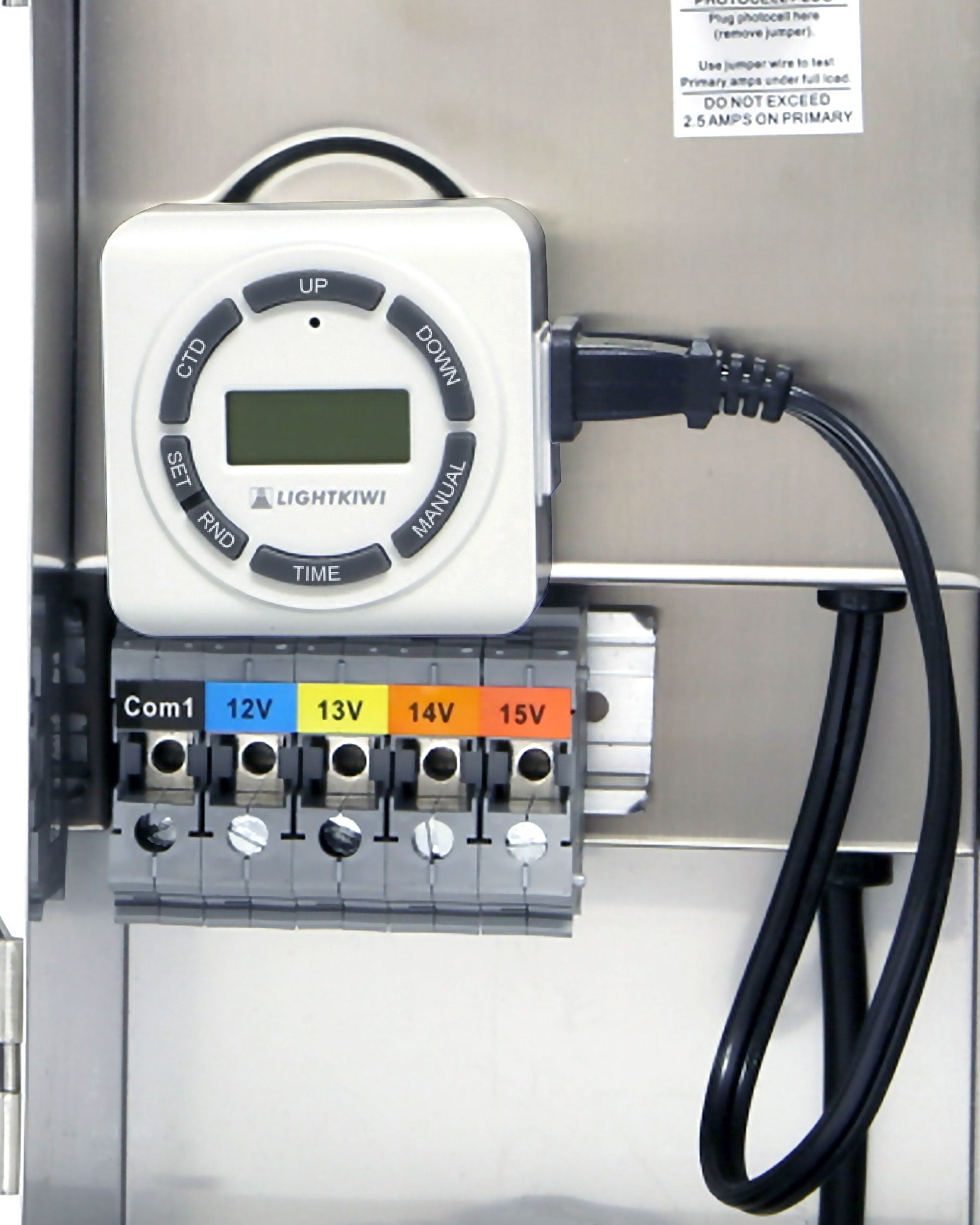 Digital Timer for Low Voltage Landscape Lighting Transformer