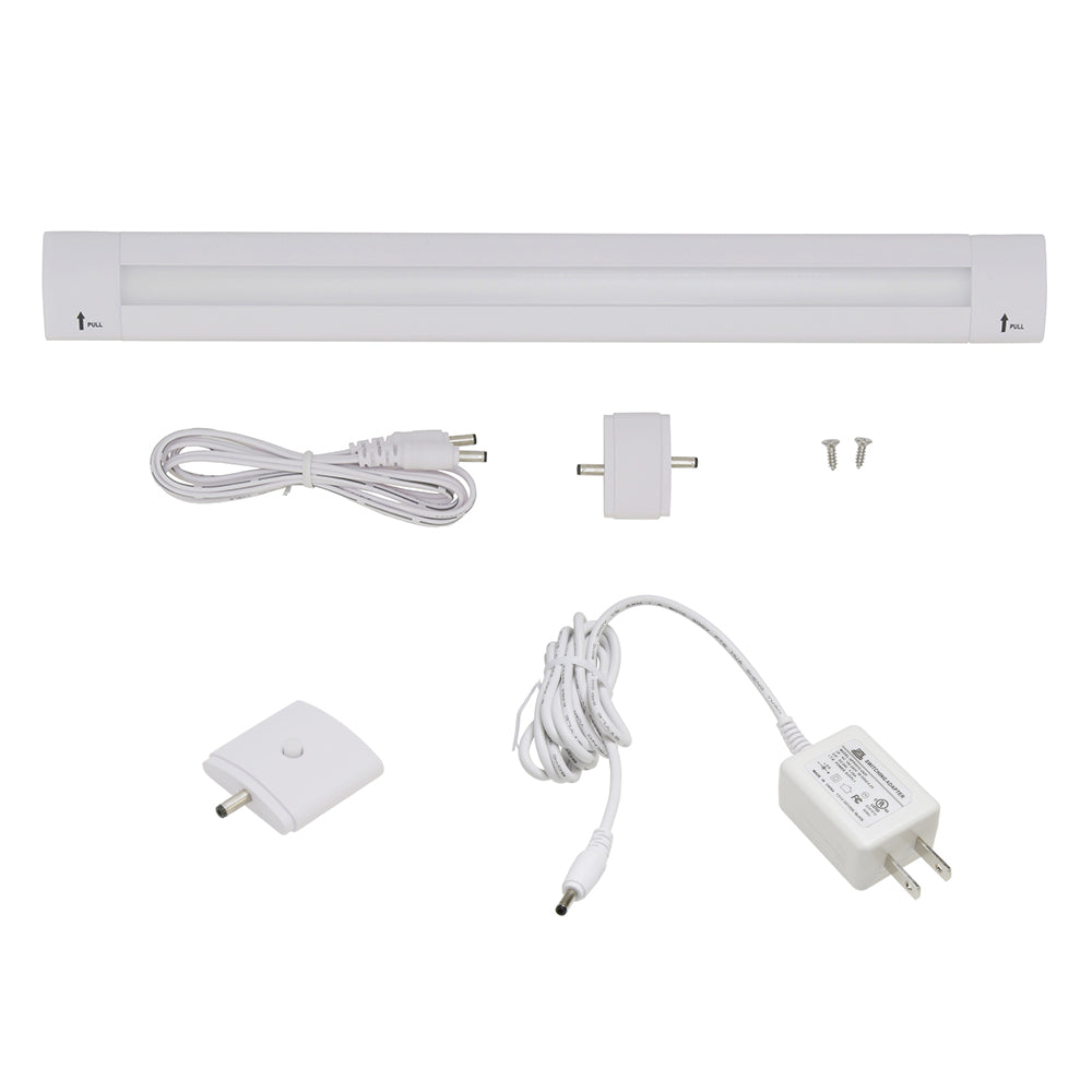 Lilium 12 Inch Cool White Modular LED Under Cabinet Lighting - Basic Kit (1 Panel)