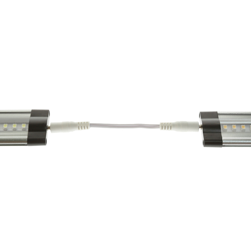 4 inch Interconnect Cable for Modular LED Under Cabinet Lighting (White) | Lightkiwi