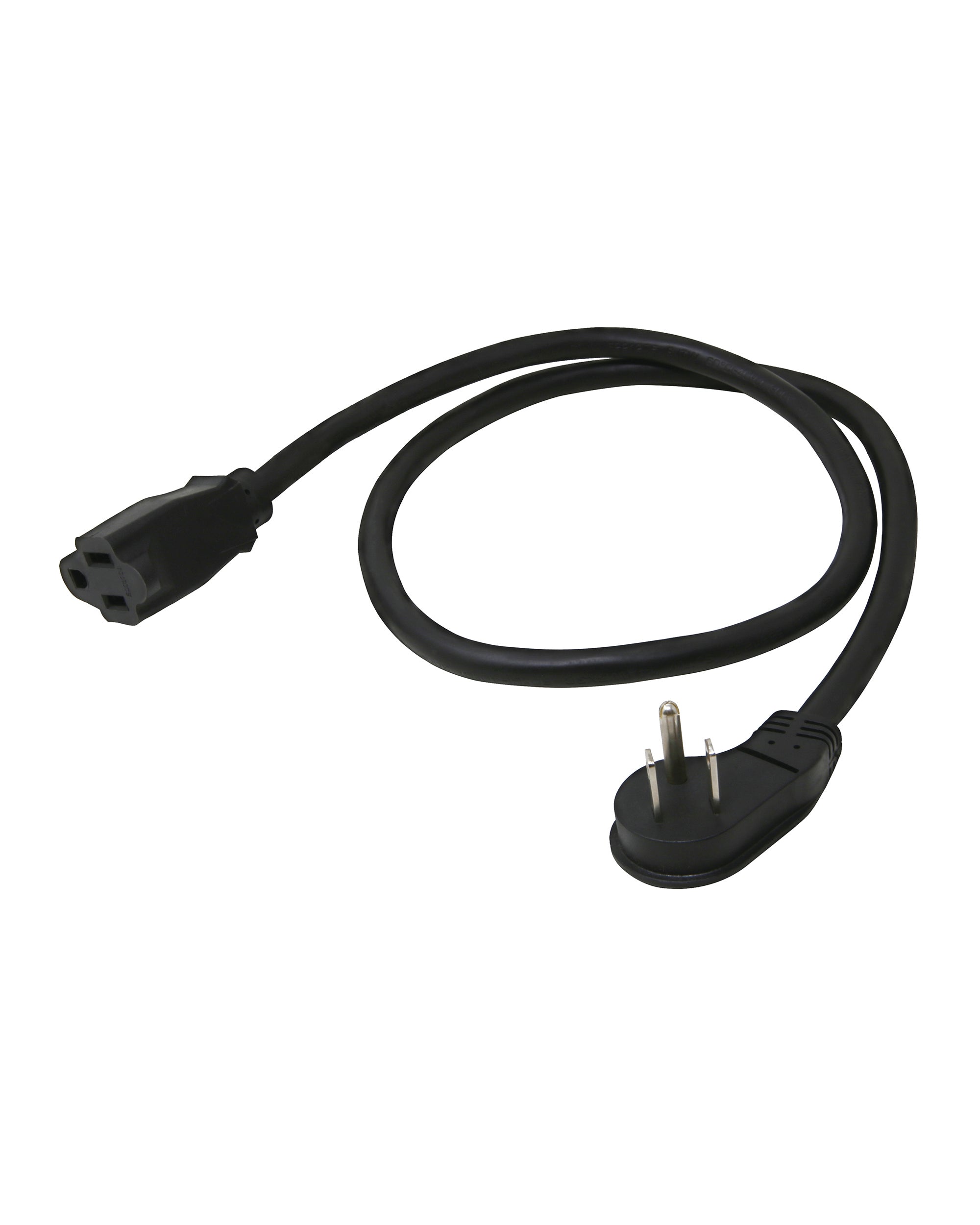 14AWG Flat Plug Power Extension Cord 3ft