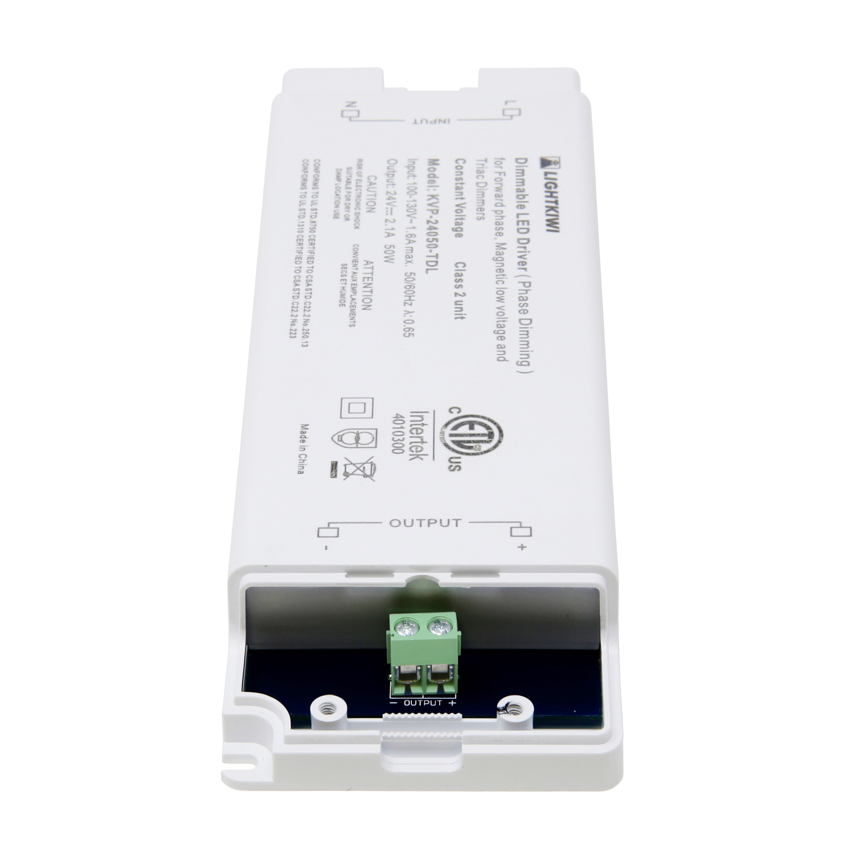 Dunn 12 Inch Cool White Modular LED Under Cabinet Lighting - Hardwire Kit (6 Panel)