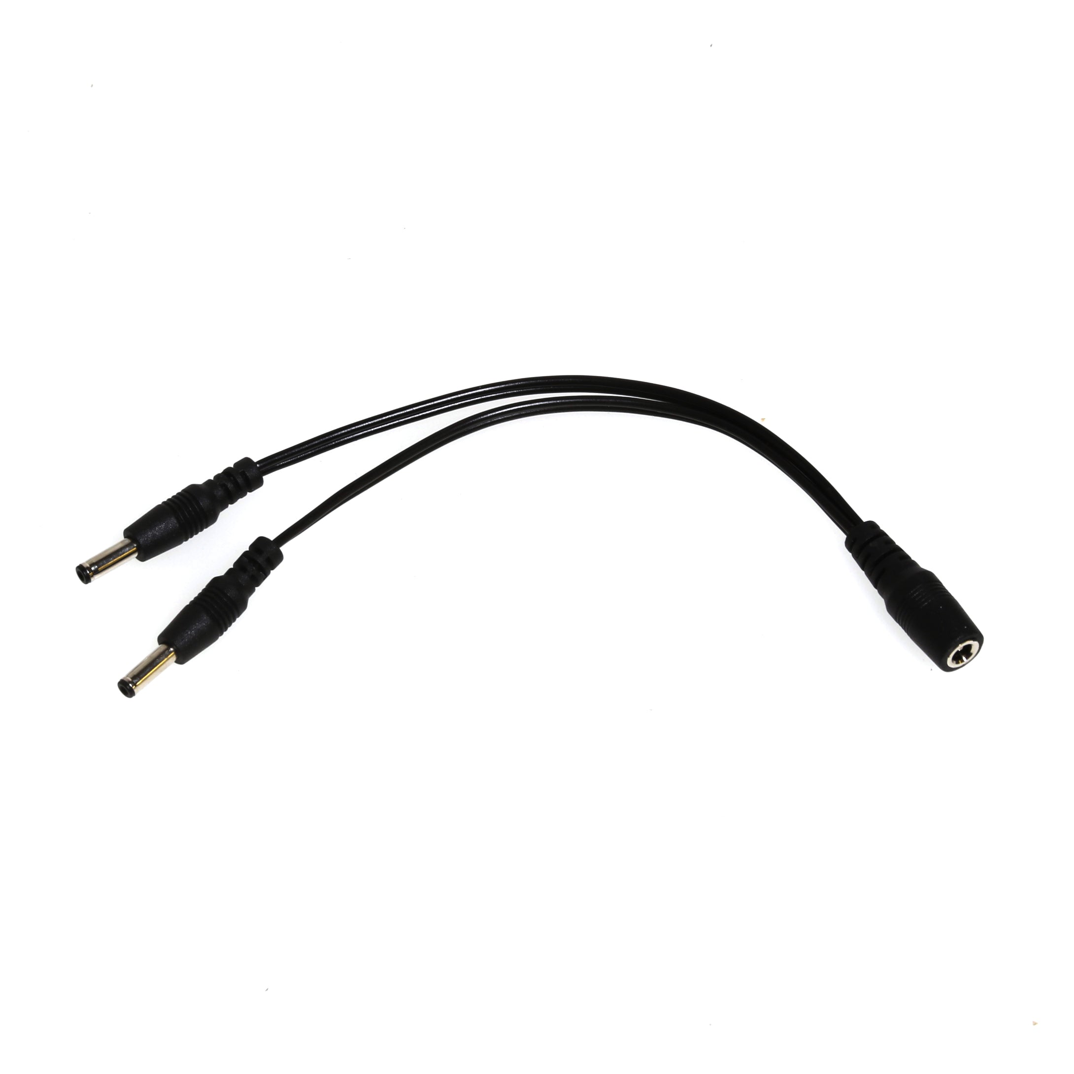 6 inch Interconnect Splitter Cable for Modular LED Under Cabinet Lighting (Black) | Lightkiwi