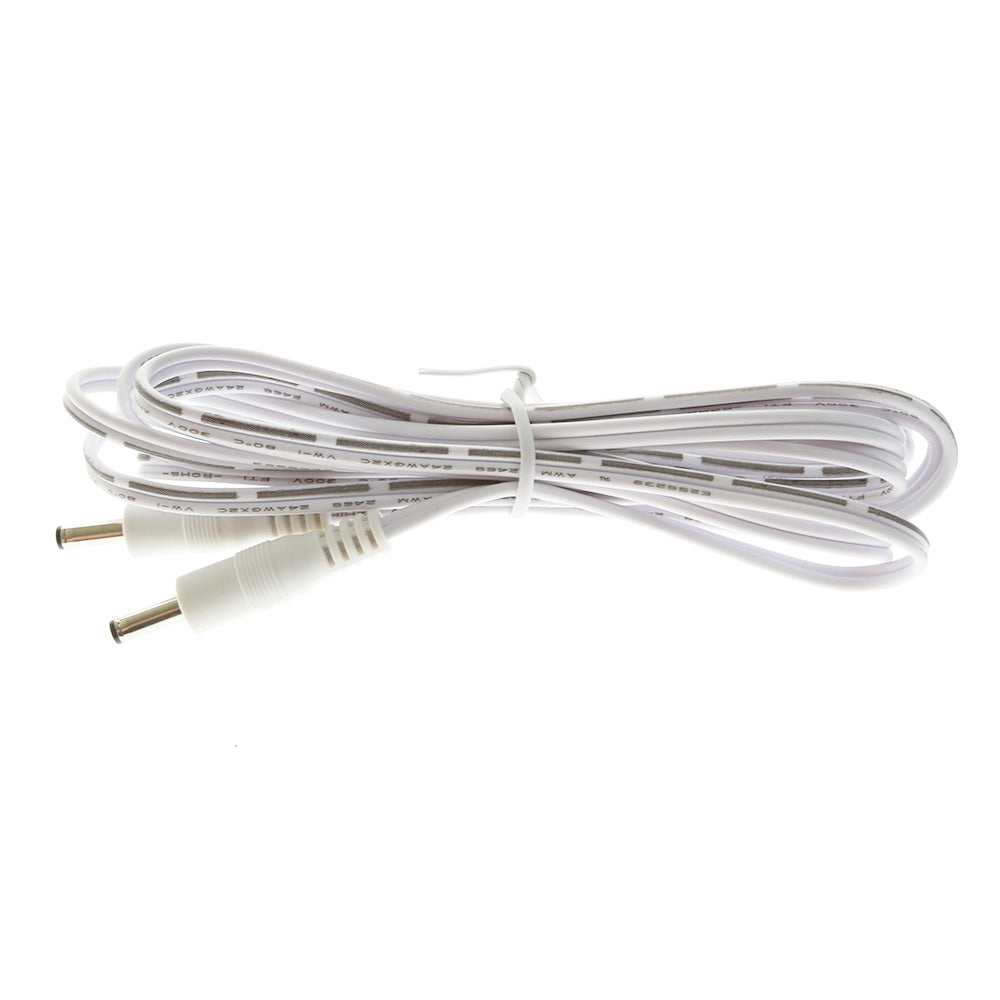 6ft Interconnect Cable for Modular LED Under Cabinet Lighting (White) | Lightkiwi