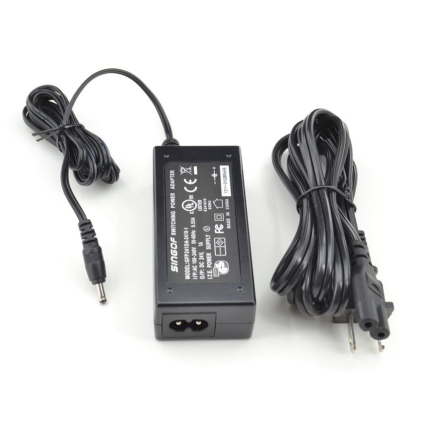 24 Watt Power Supply for Modular LED Under Cabinet Lighting (Black) | Lightkiwi