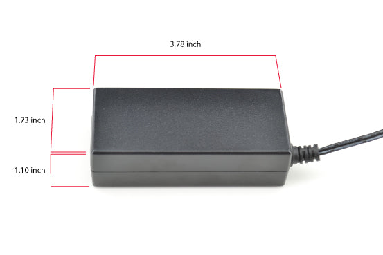 24 Watt Power Supply for Modular LED Under Cabinet Lighting (Black) | Lightkiwi