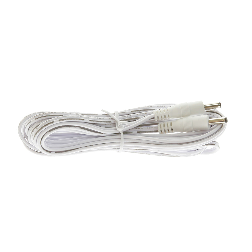 12ft Interconnect Cable for Modular LED Under Cabinet Lighting (White)