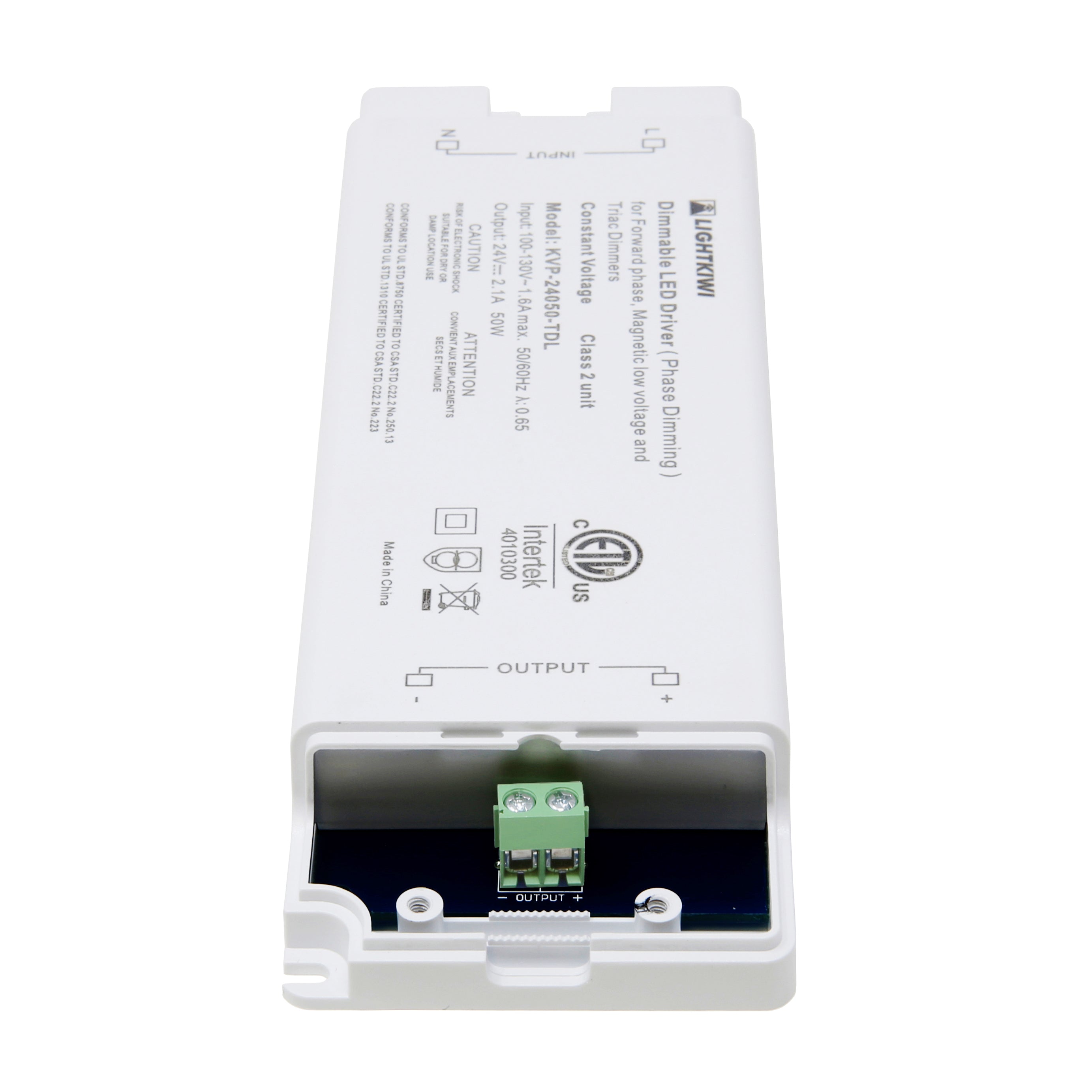 Dunn 12 Inch Warm White Modular LED Under Cabinet Lighting - Hardwire Kit (6 Panel)