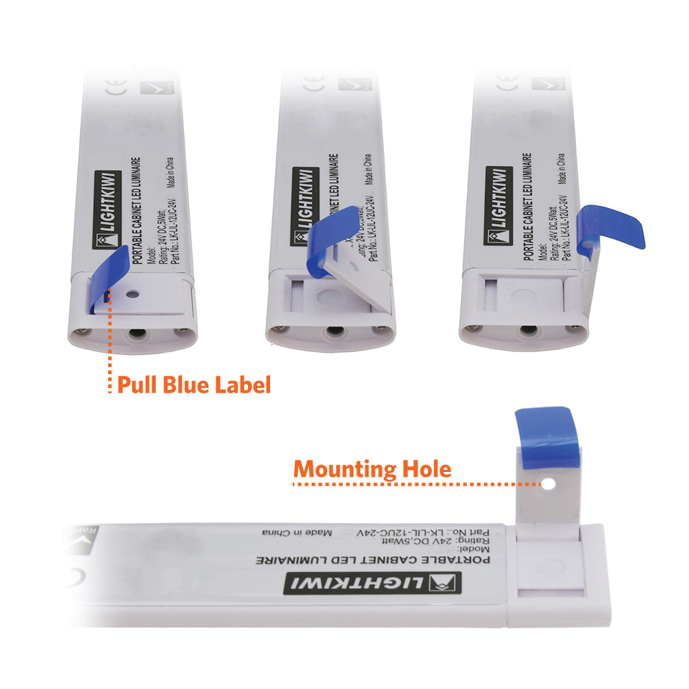 Lilium 12 Inch Cool White Modular LED Under Cabinet Lighting Panel