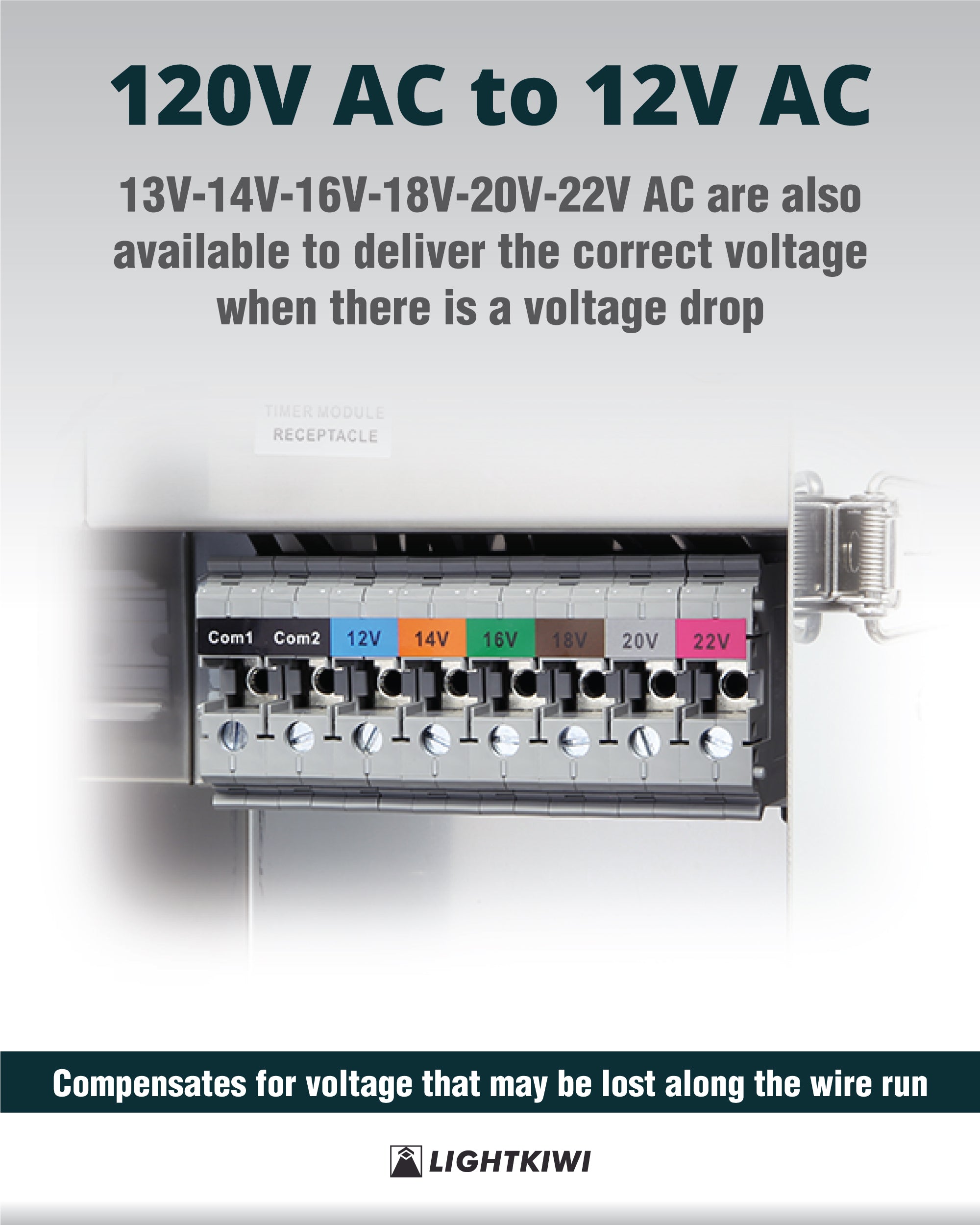 600w low voltage landscape transformer - 2