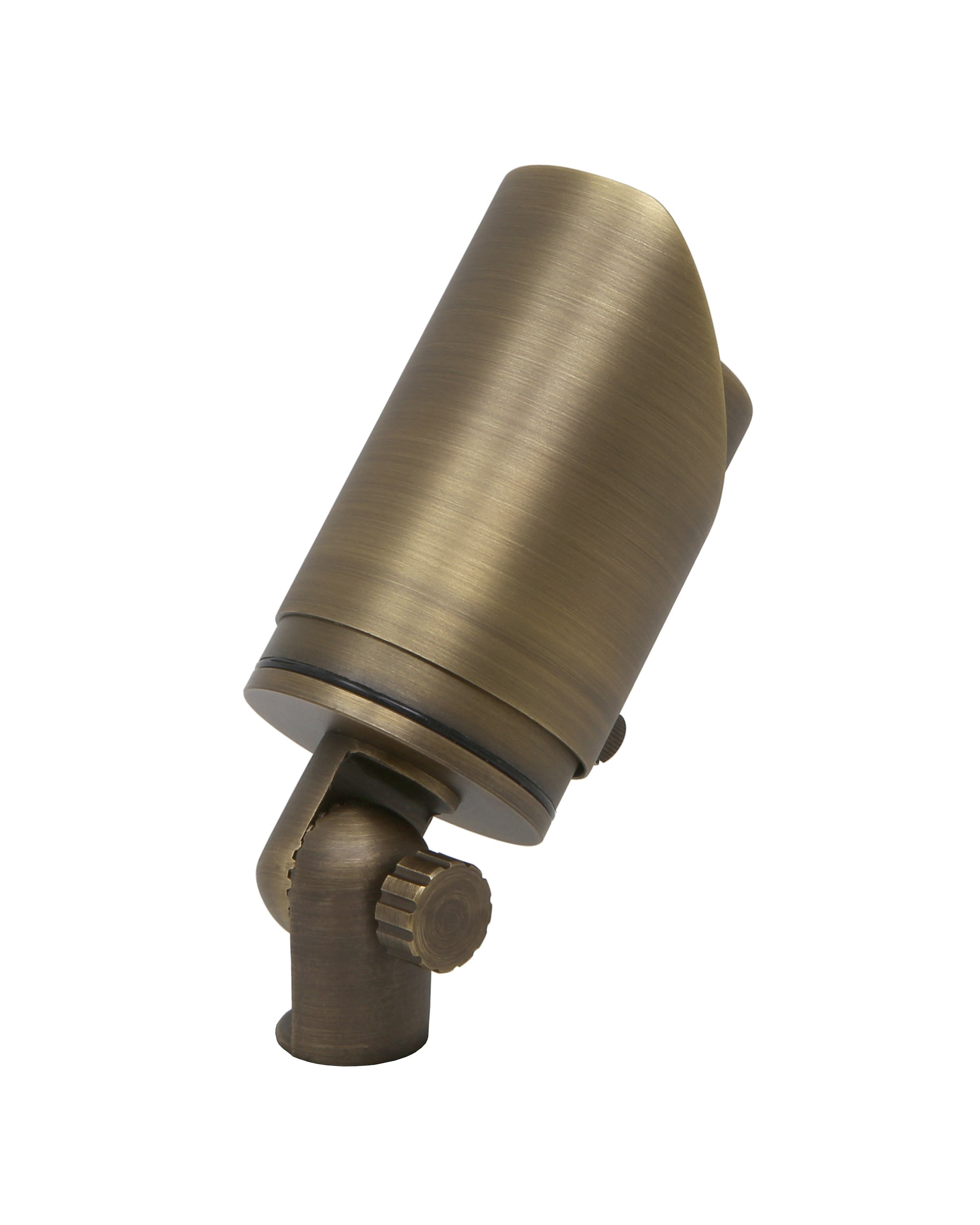 Adjustable Focus Spotlight for Low Voltage Landscape Lighting [Brass]