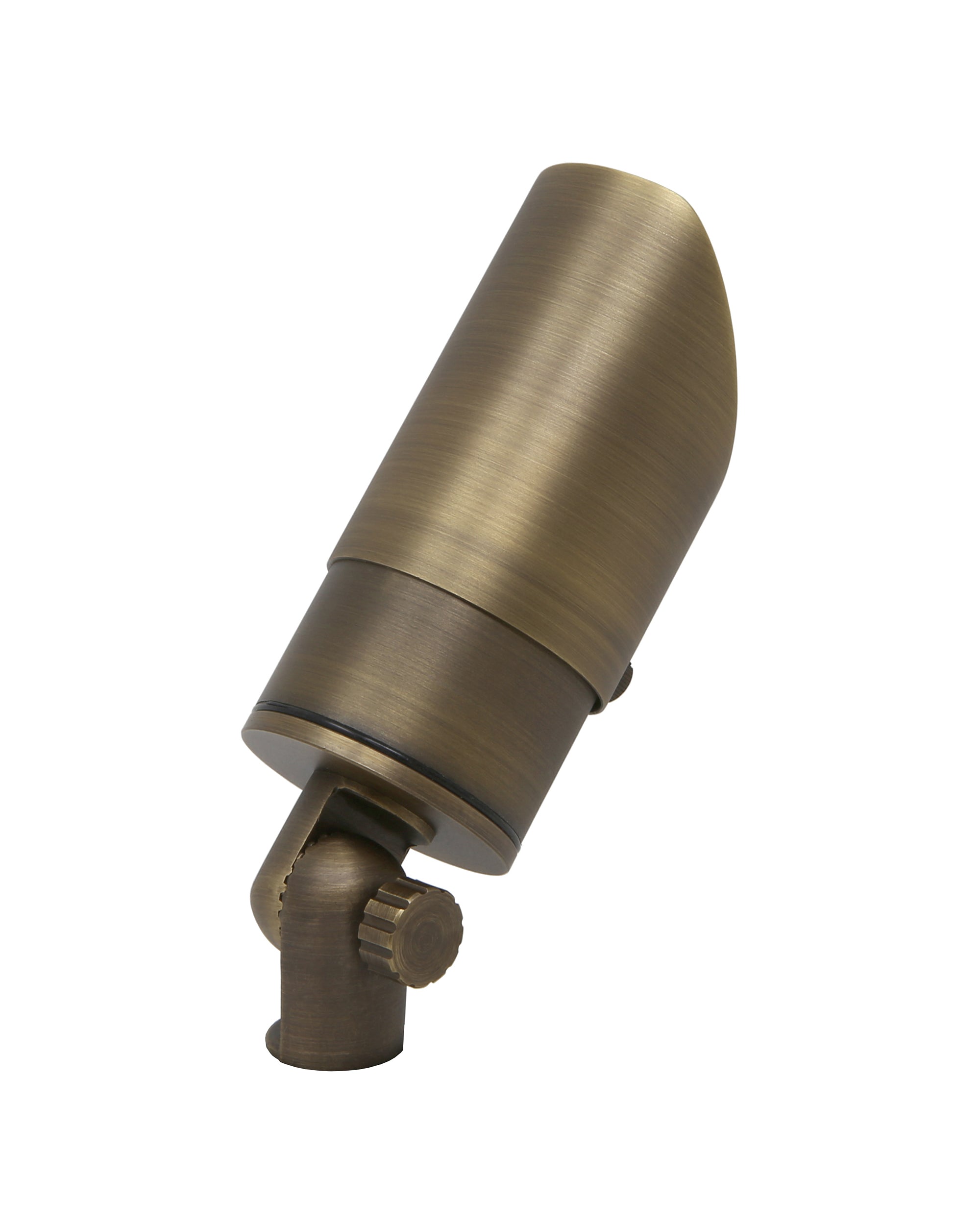 Adjustable Focus Spotlight for Low Voltage Landscape Lighting [Brass]
