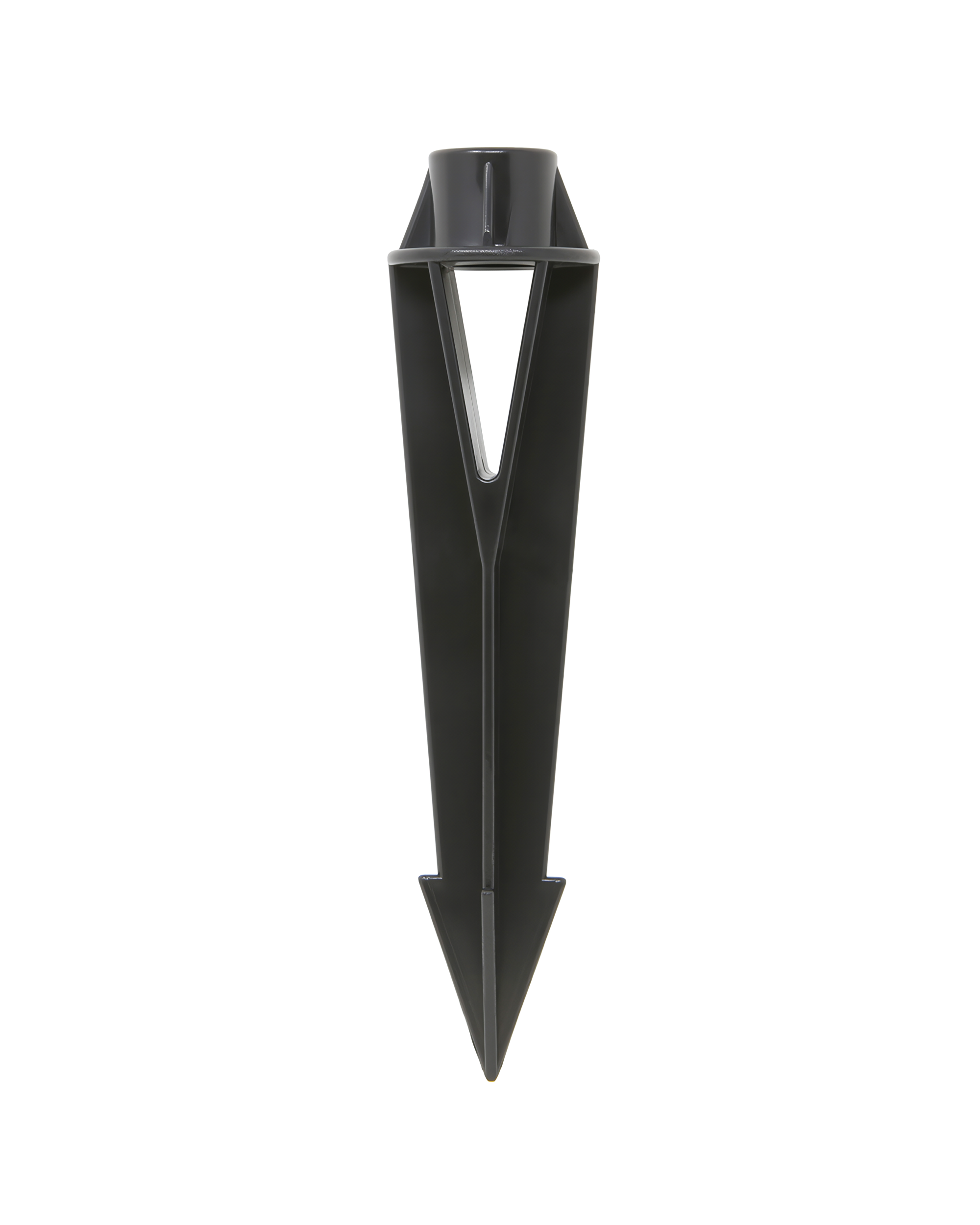 Top Hat Path & Area Light for Low Voltage Landscape Lighting [Brass]