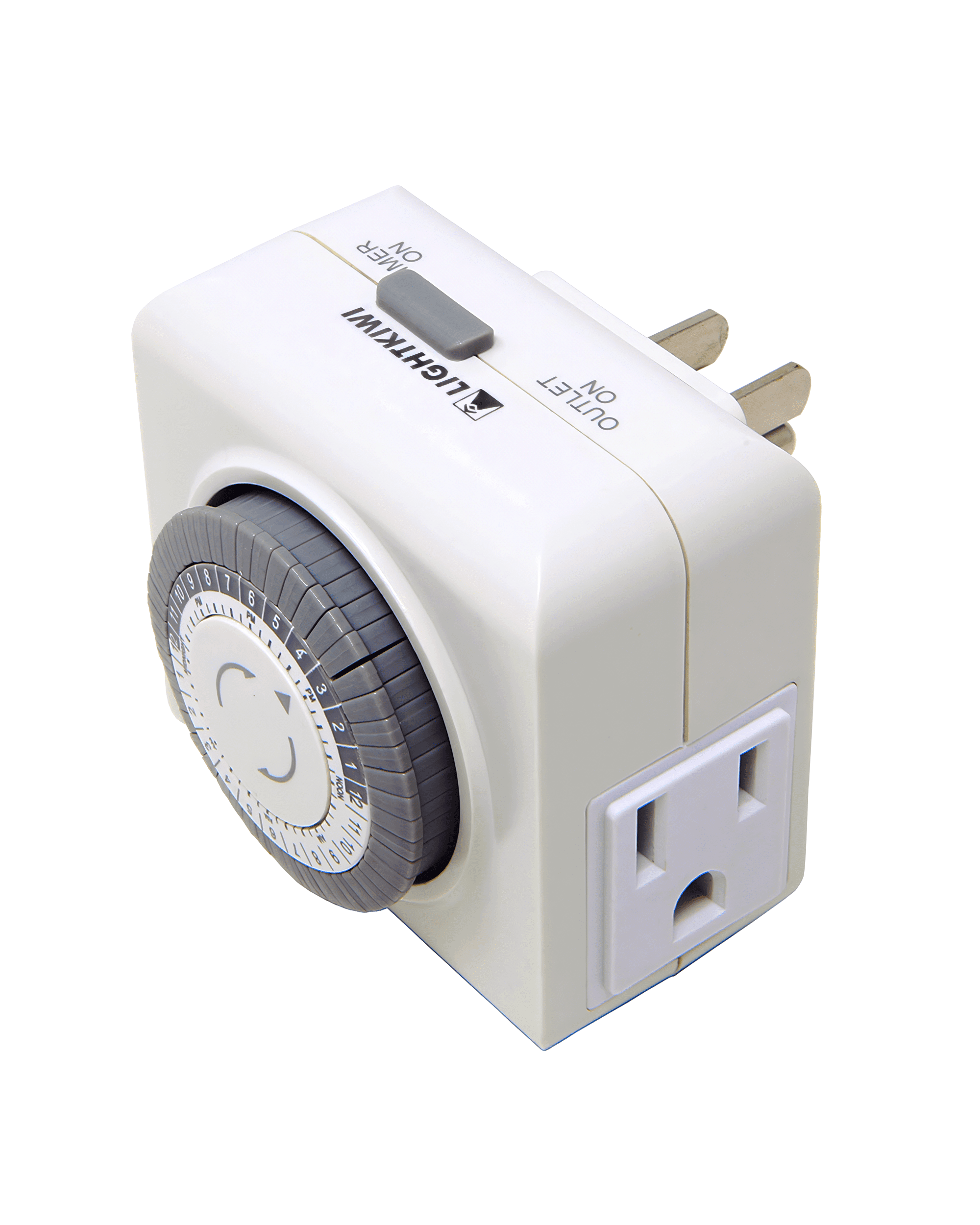 Mechanical Timer for Low Voltage Landscape Lighting Transformer