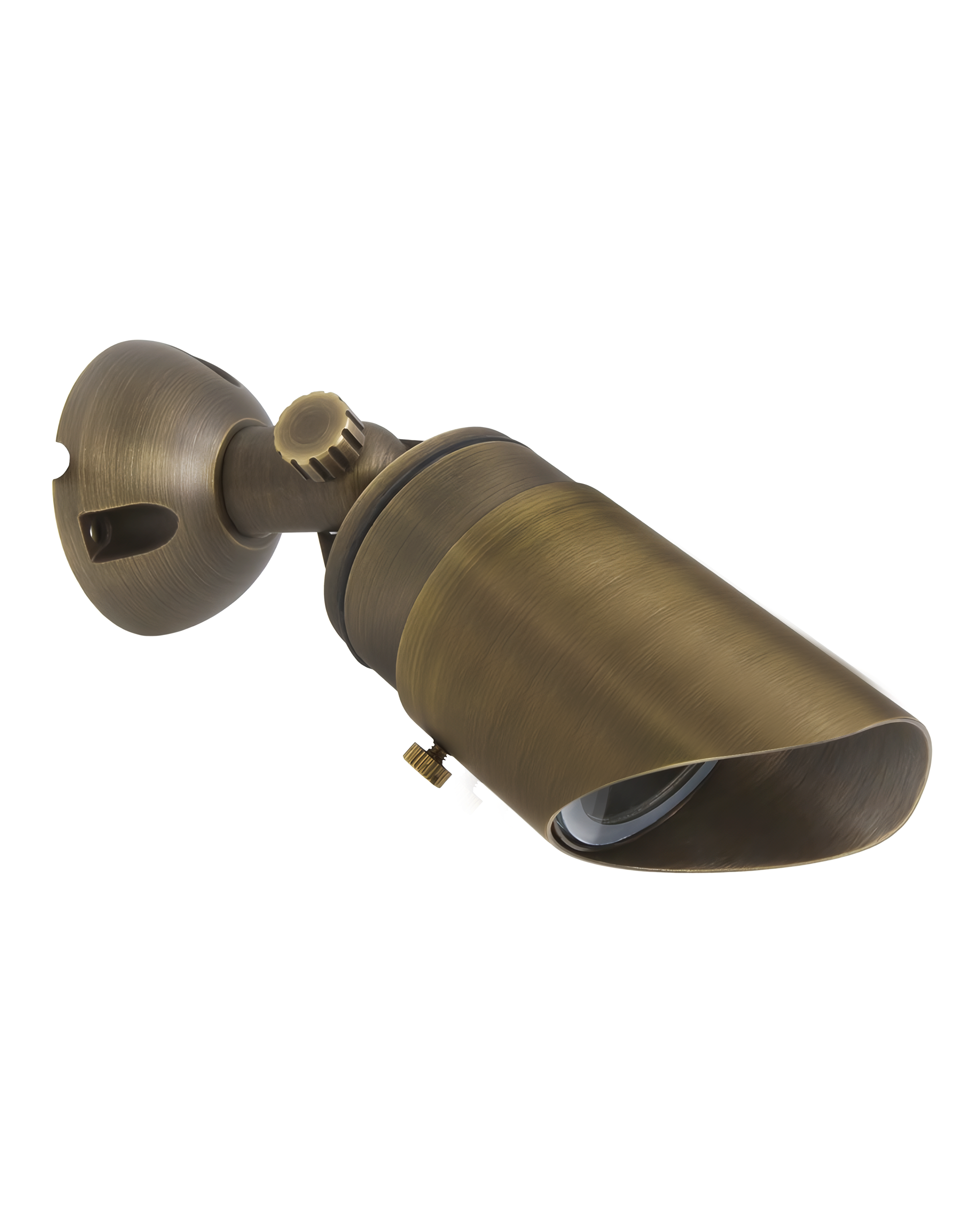 Downlight for Low Voltage Landscape Lighting [Brass]