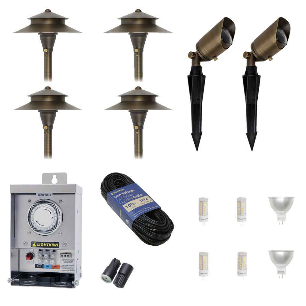 Complete Landscape Lighting Kit - 0
