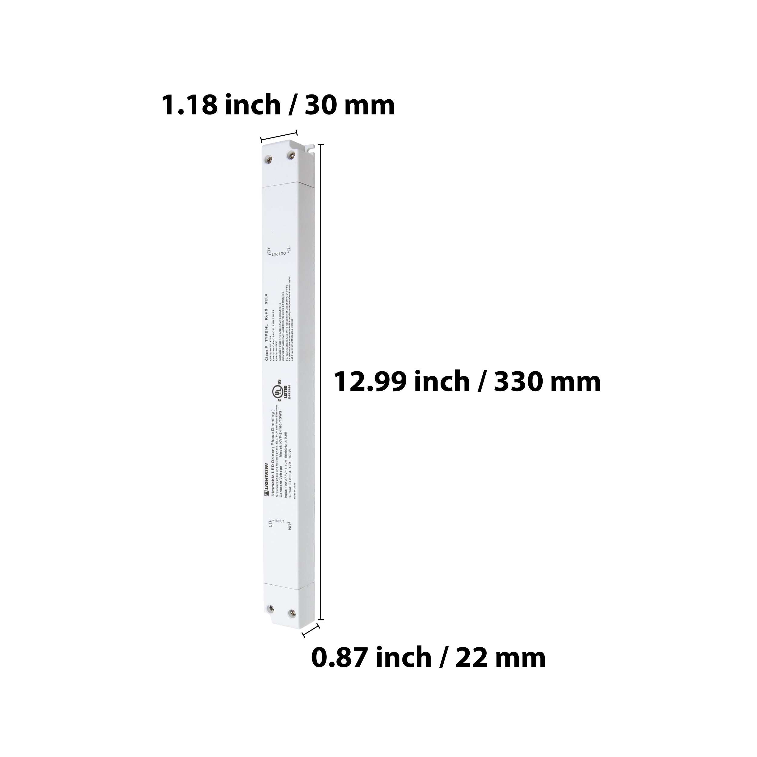 Hardwire Kit, Direct Wire for LED Under Cabinet Lighting - 100 Watt