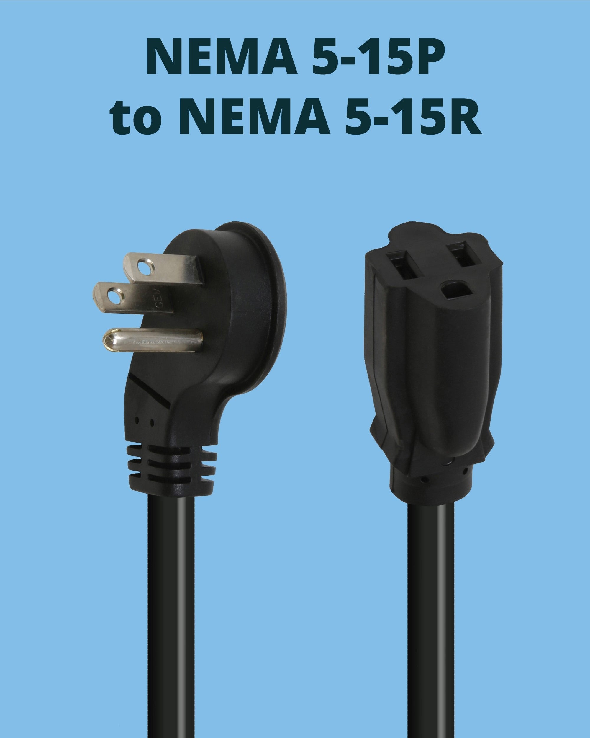 1ft flat Power Cord - 1