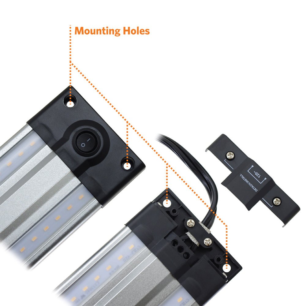 Countertop lighting warm white - 3