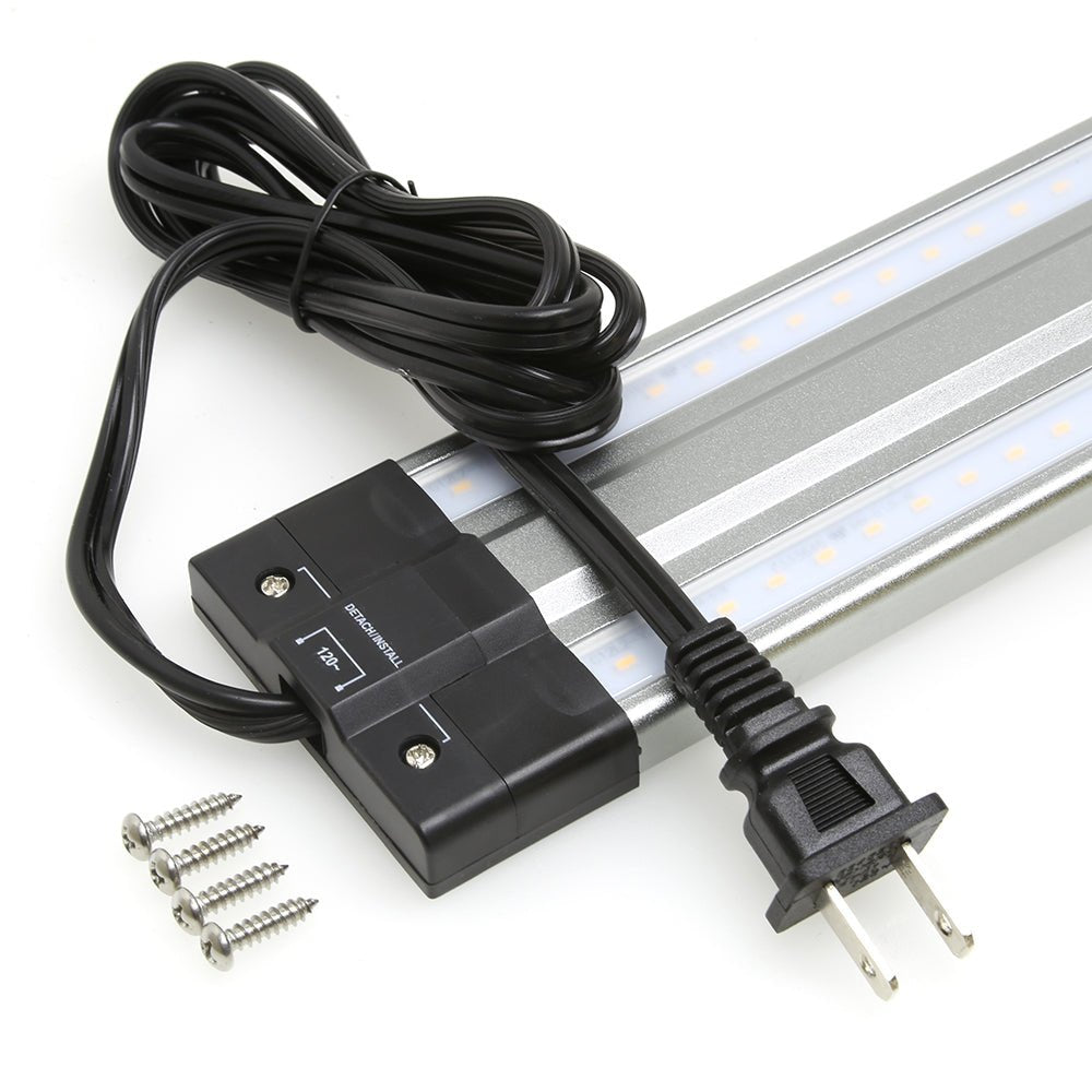 20 Inch Cool White Plug-In LED Under Cabinet Lighting