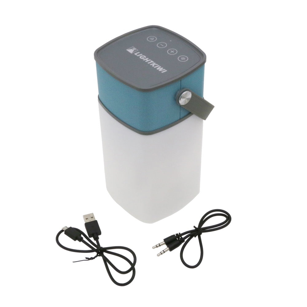 Waterproof Portable Camping Wireless Bluetooth Speaker with LED Lantern Flashlight