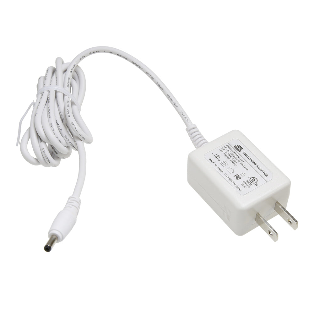 6 Watt Power Supply for Modular LED Under Cabinet Lighting (White) | Lightkiwi