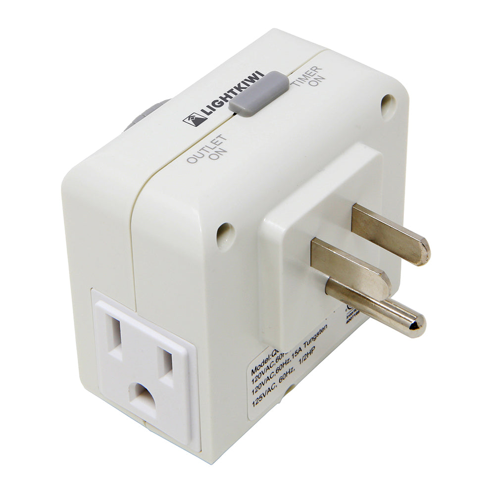 Mechanical Timer for Low Voltage Landscape Lighting Transformer