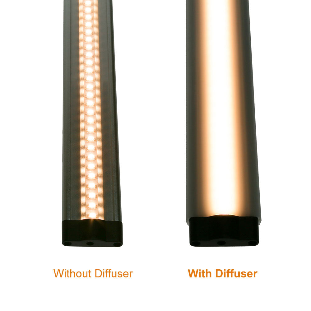 6 Inch Diffuser for Modular LED Under Cabinet Lighting | Lightkiwi