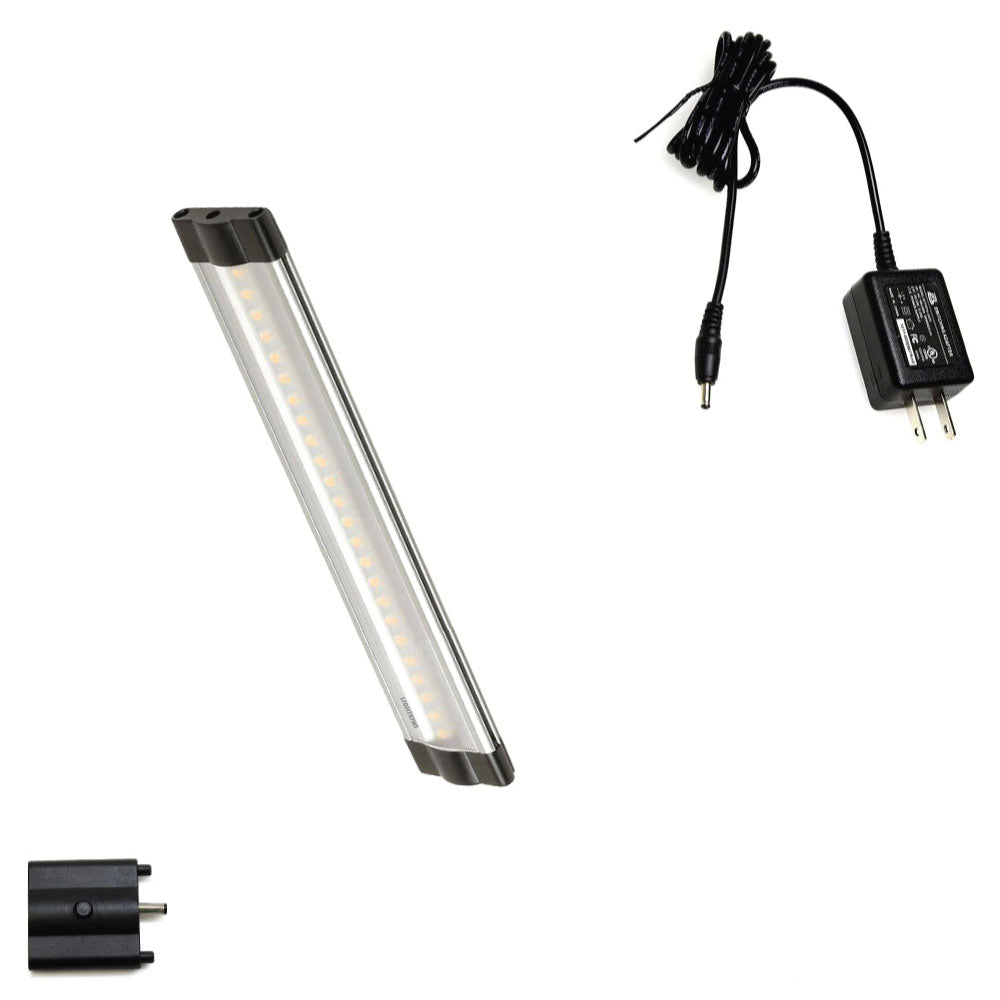 6 Inch Cool White Modular LED Under Cabinet Lighting - Basic Kit (1 Panel) | Lightkiwi